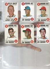 1964/8/9 TOPPS GIANTS-GAME-DECKLE COMPLETE SETS Mays Mantle Aaron Clemente Koufa