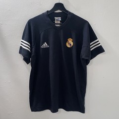REAL MADRID Adidas 1902-2002 CENTENARY Away Football Shirt Jersey XL Black