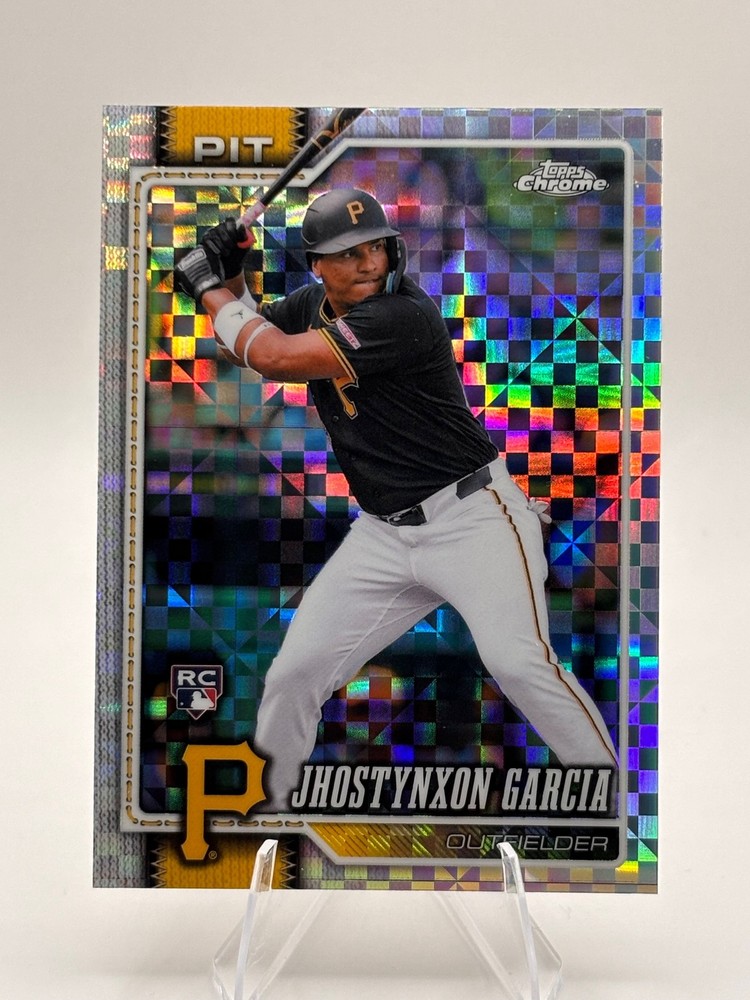 2026 Topps Chrome #70 Jhostynxon Garcia Prism Refractor RC
