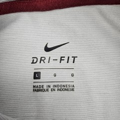 Oklahoma Sooners Shirt Mens Large Gray NCAA Football Nike Dri Fit Quarter Zip