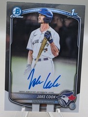 2025 Bowman Draft – Chrome Prospect Autographs Jake Cook #CPA-JC (AU, RC)