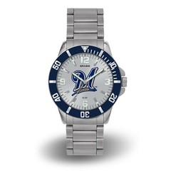 MLB Milwaukee Brewers Mens Watch, New (Key Series)