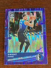 2020-21 Panini Optic Purple Shock Parallel Dallas Mavericks Dwight Powell #45