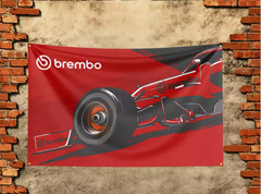 Brembo Tapestry 3×5 Ft Brembo Flag Brembo Banner Brembo Brakes Motorcycle Cars