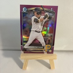 2025 Bowman Tsung-Che Cheng Chrome Fuchsia /199 Refractor #BCP-95 Pirates SP