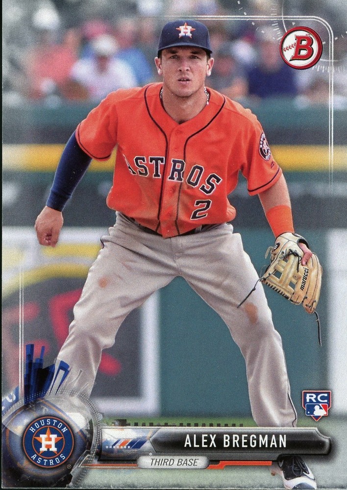 2017 Bowman Alex Bregman #75 Rookie Card (RC)