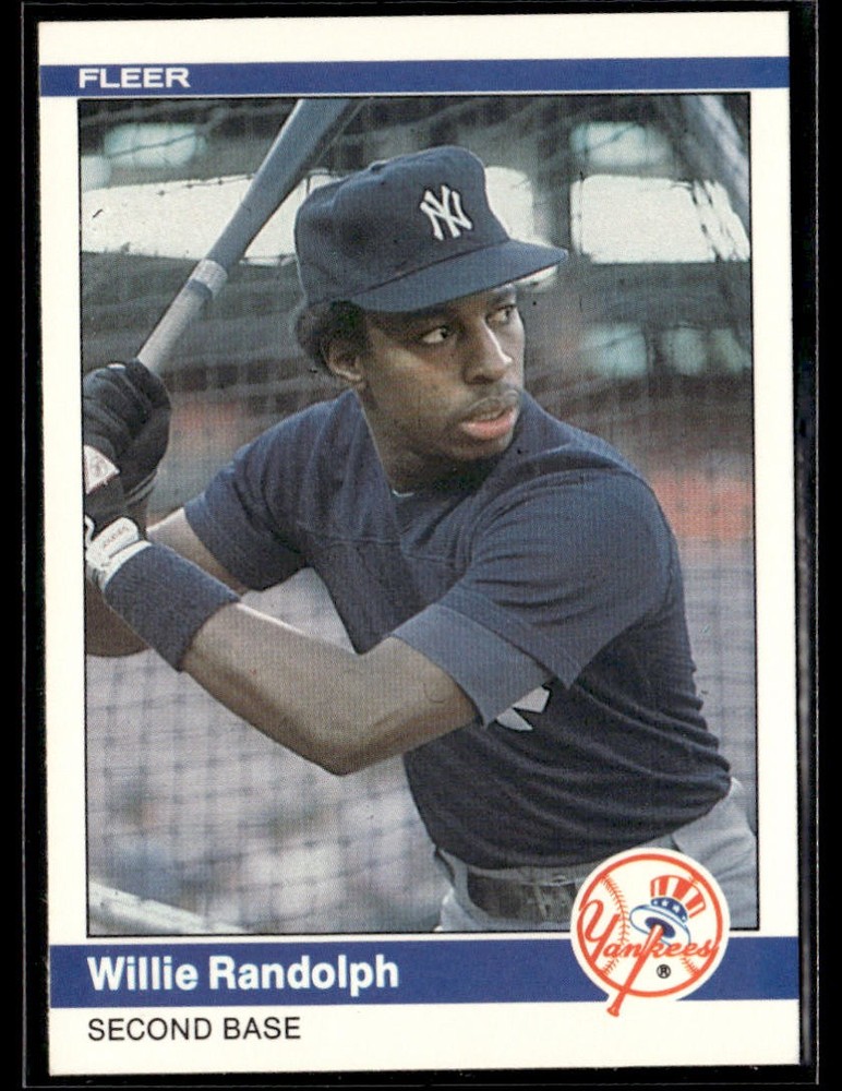 1984 Fleer #137 Willie Randolph
