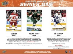 2022-23 Upper Deck Series 1 Hockey Hobby Box