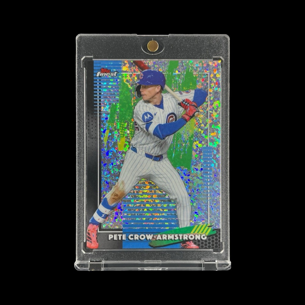 PETE CROW-ARMSTRONG DIAMOND REFRACTOR CARD 2026 Topps Finest Parallel – Cubs