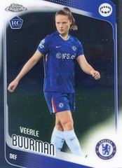 2025-26 Topps Chrome UEFA Champions League #9 Veerle Buurman, Chelsea FC RC