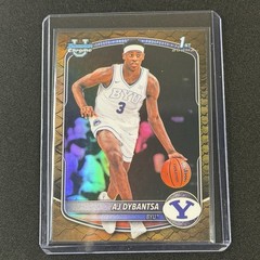 AJ DYBANTSA – 2025-26 Bowman Chrome 1st Bowman Reptilian Refractor #BCP-1 BYU