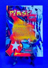 CARTER BRYANT • 2025-26 Topps Finest • First Blue Refractor /150 • F-14 RC SPURS