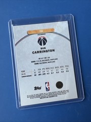 2025-26 Topps Finest – Uncommon Bub Carrington #156 Blue Refractor /50