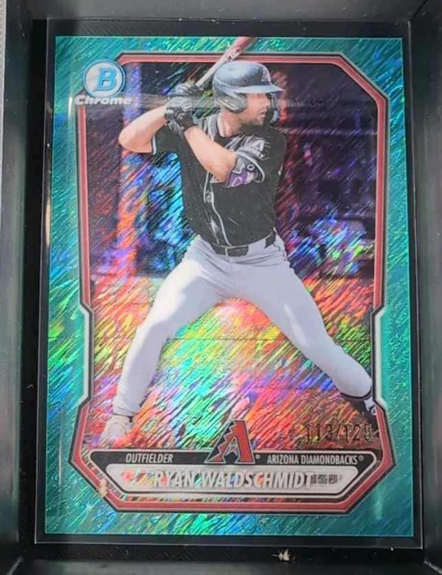2026 Bowman chrome Ryan Waldschmidt Aqua Shimmer /125 Diamondbacks