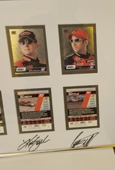 Rousch Racing Kraft Framed Autographed Nascar Greg Biffle Mark Martin Kurt Busch