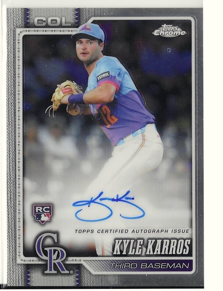 2026 Topps Chrome Kyle Karros Auto