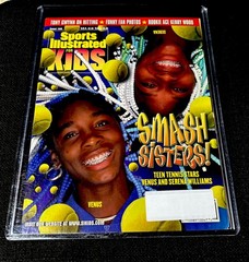 Serena Venus Williams ROOKIE COVER SI for Kids 1998 Smash Sisters W RC POSTER