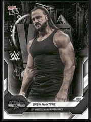 2026 Topps Now WWE #7 Wrestlemania Vegas Drew McIntyre