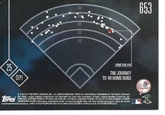 2017 TOPPS NOW AARON JUDGE CARD #653 ROOKIE CARD