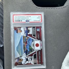 Topps 2024 Bowman Chrome Intl Impact II-1 Ohtani Yamamoto RC PSA 9