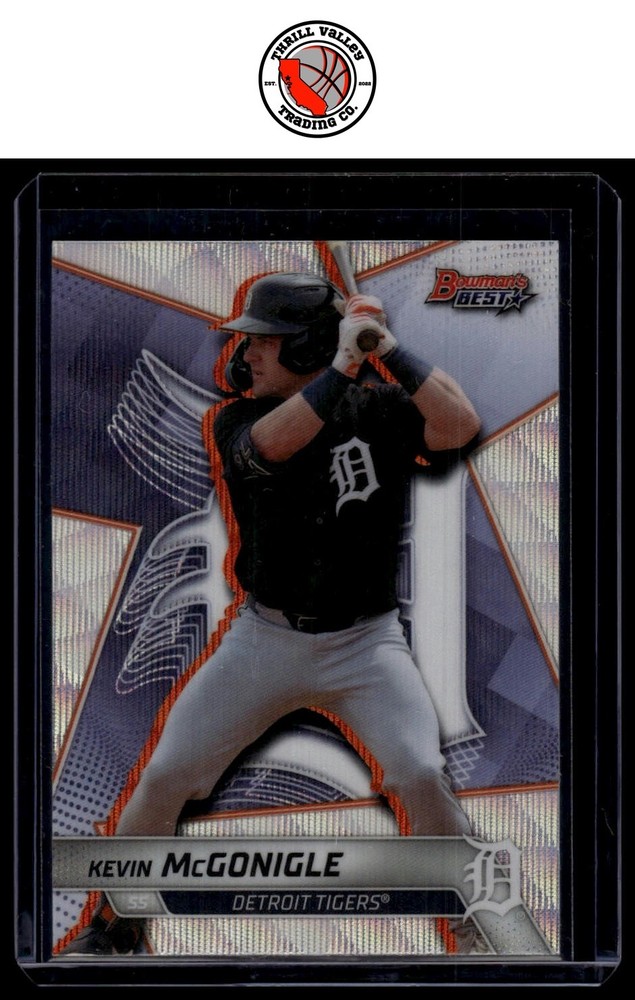 2025 Bowman&rsquo;s Best #TP-28 Wave Refractor Kevin McGonigle GET EVERY 4TH FREE