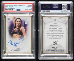 2019 Topps WWE Transcendent Collection 5/25 Brie Bella #A-BB PSA 8 Auto xr5