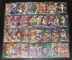 (653) San Francisco 49ers 2017-2025 Topps Refractor & Panini Prizm BULK Lot