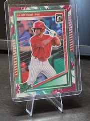 Dante Nori 2025 Donruss Optic Jazz Prizm SSP Rated Prospect #190 Case Hit