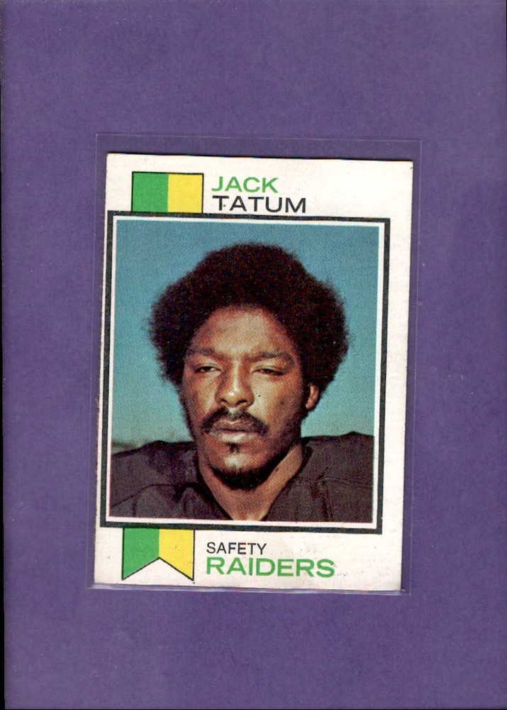 1973 Topps #288 Jack Tatum VG/EX Very Good/Excellent RC Rookie Raiders ID:79199
