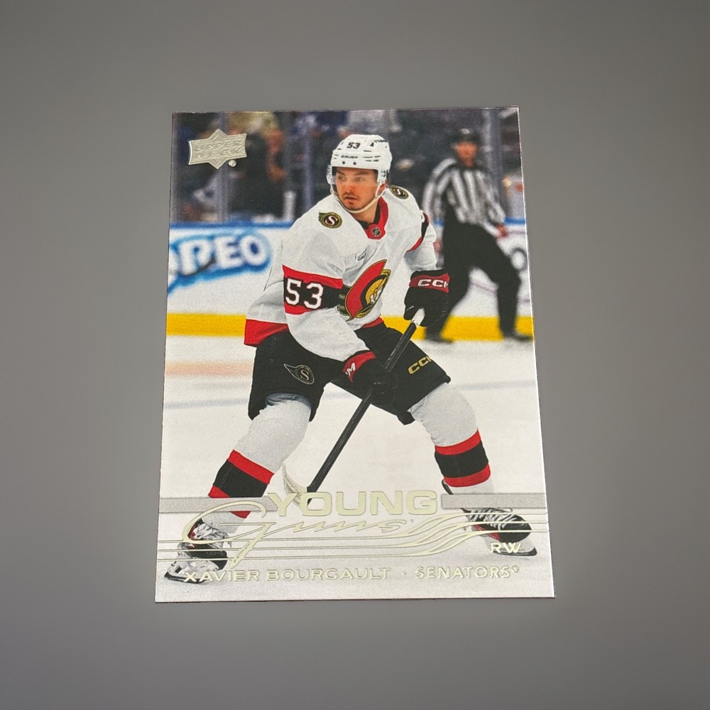 2025-26 Upper Deck Extended Young Guns #727 Xavier Bourgault
