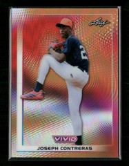 2026 Leaf Vivid Joseph Contreras Prismatic Orange #/10 #191