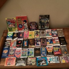 Lot of 100 Unopened Sealed Packs Sport & Non Sport With 1 LEAF METAL 1/1 READ