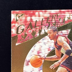 2000-01 Topps Gallery Extremes Allen Iverson Insert Card #E3 Philadelphia 76ers
