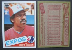 ANDRE DAWSON CARDS Your Pick Topps Fleer Donruss Leaf Score 1978 -1983 1984-2013