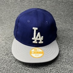 New Era Los Angeles Dodgers 9FIFTY Infant Snapback Hat Navy Blue Gray Kids