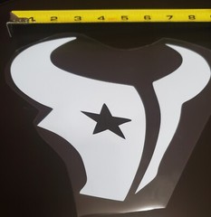 Houston Texans decal sticker