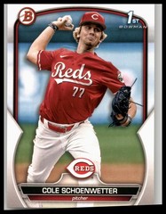 2023 Bowman Draft #BD-116 Cole Schoenwetter