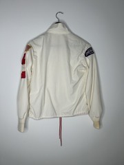 Vintage 1980’s Winston Jacket Men’s White Zip Up Racing Everyday Car NASCAR