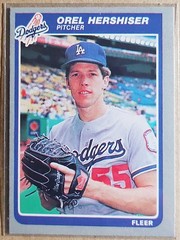1985 Fleer – Orel Hershiser #371 (RC)