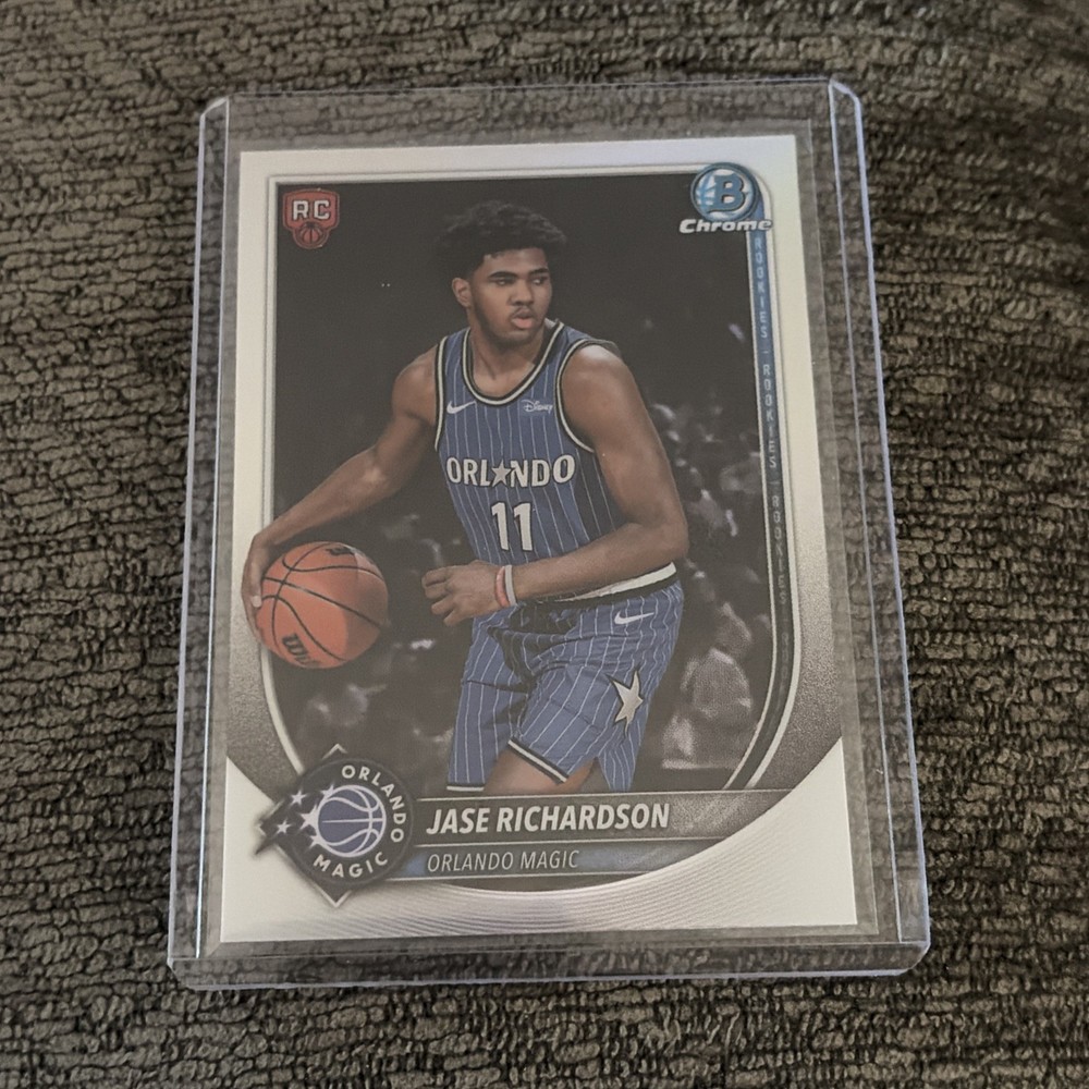 2025-26 Bowman #BRR-25 Jase Richardson Red Rookie Variation