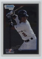 2010 Bowman Chrome USA Stars Francisco Lindor #USA-5 0kz8
