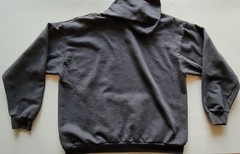 Pittsburgh Steelers NFL Hoodie Sweater Pullover Black Dark Gray Size Shown