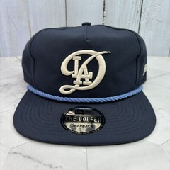New Era The Golfer Los Angeles Dodgers MLB Script Logo SnapBack Rope Hat New Cap