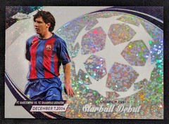 2023 Topps Chrome UEFA Lionel Messi Starball Debuts #SD-10 FC Barcelona