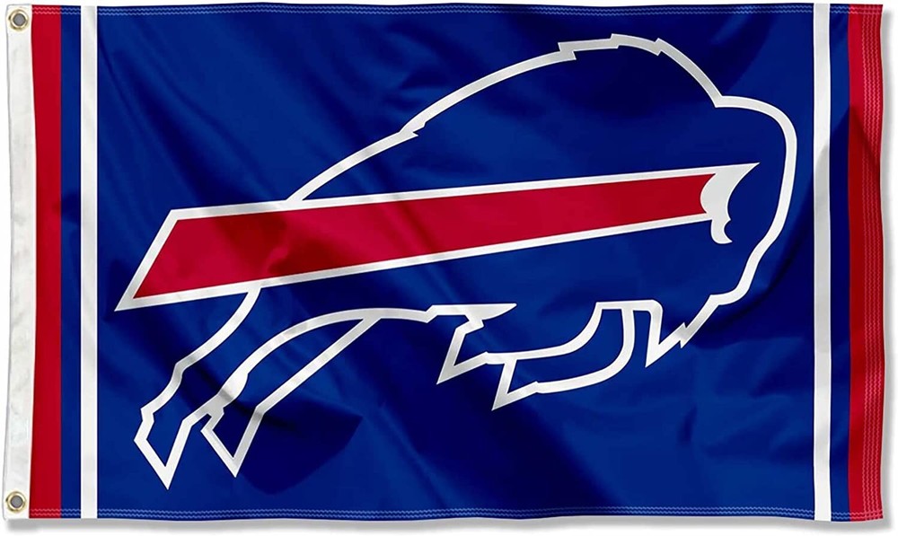 Buffalo Bills 3×5 ft Flag Banner NFL Football Free Shipping