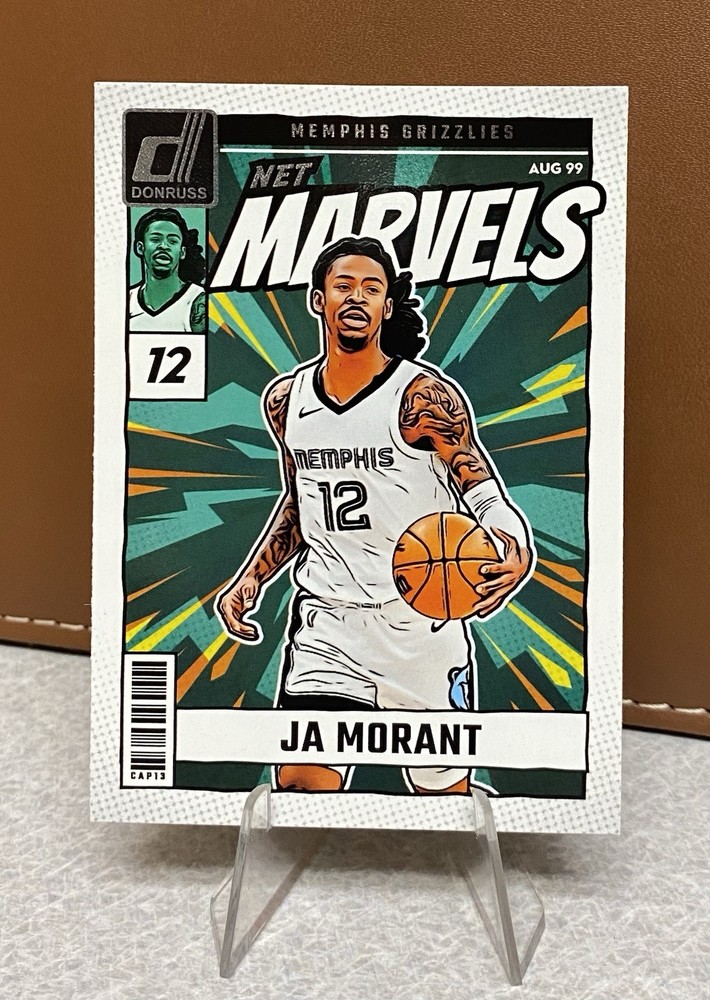 Ja Morant 2024-25 Panini Donruss – Net Marvels #6 Memphis Grizzlies