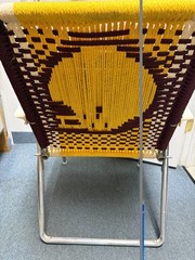 WASHINGTON REDSKINS OEM FOLDING LAWN CHAIR EXTREMELY RARE!