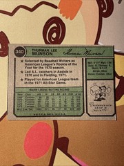 1974 Topps – Thurman Munson #340