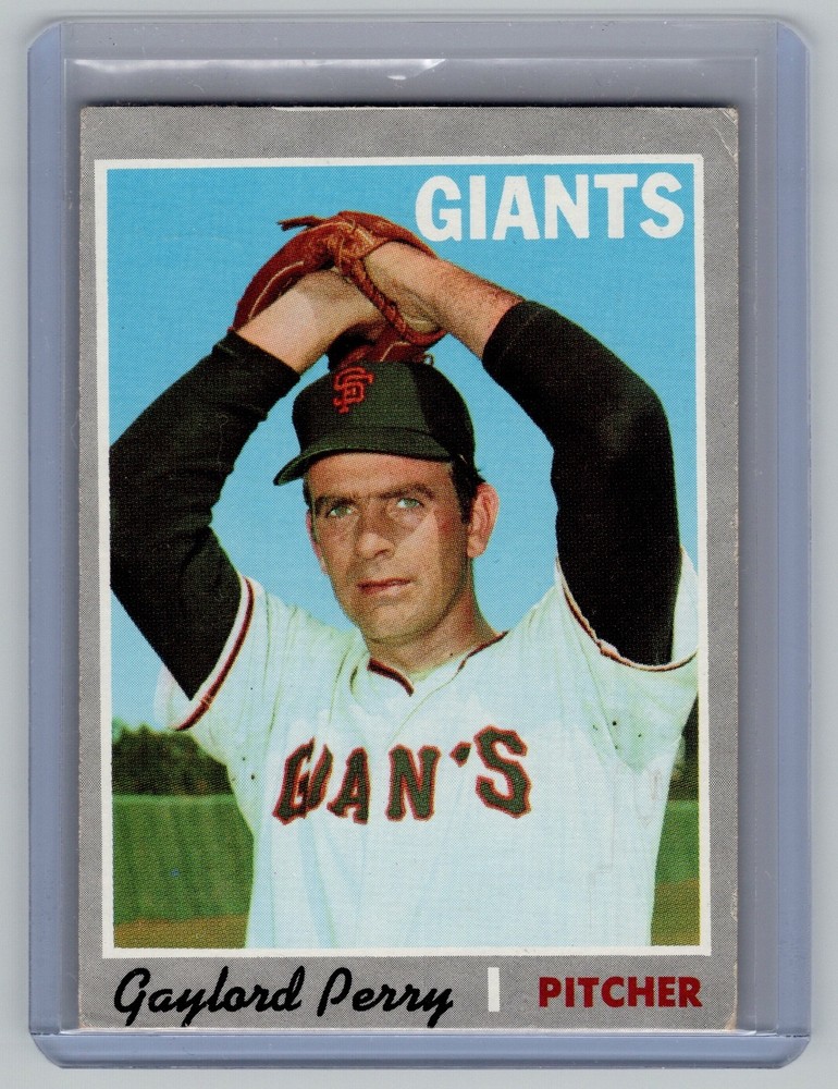 1970 TOPPS #560 GAYLORD PERRY GIANTS – HOF (VG)