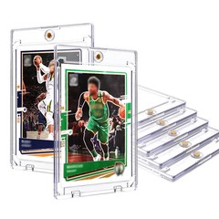 1-50PCS Magnetic Card Holders for 55pt-180pt Trading Cards Acrylic UV Protection